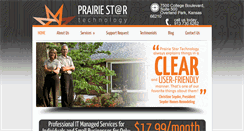Desktop Screenshot of prairiestartechnology.com